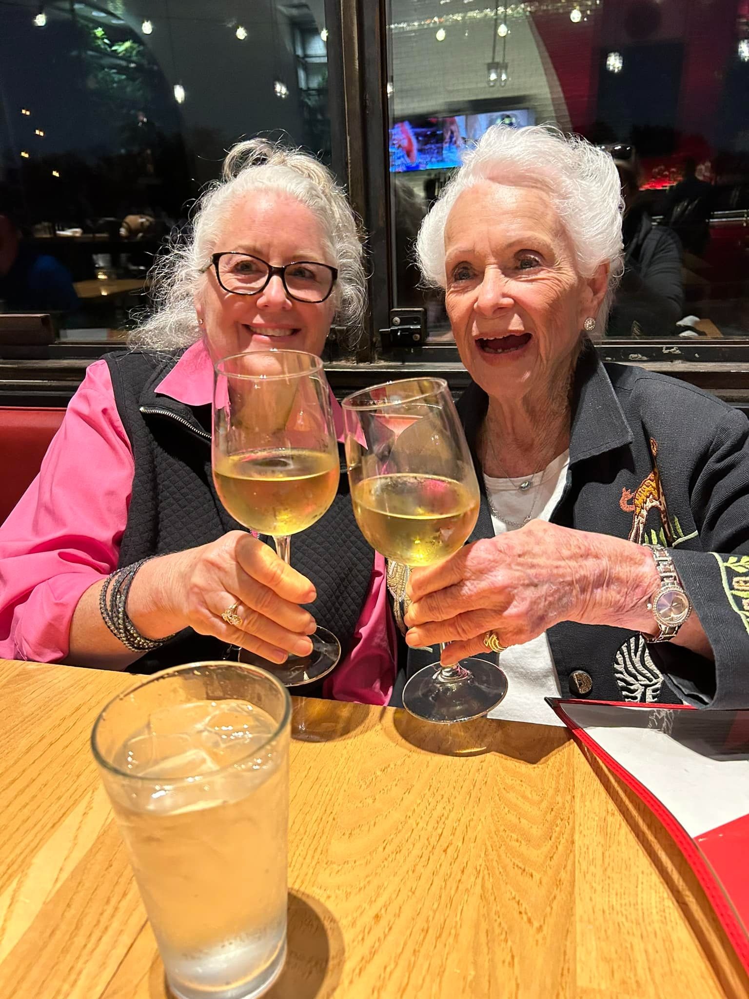 Kaja and Carol, Downtown Fort Worth, Texas